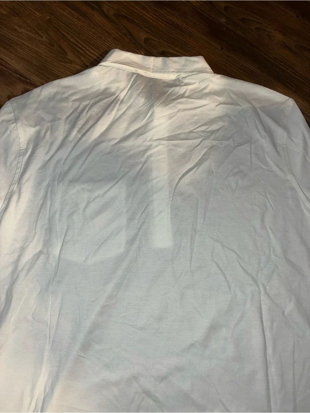 Polo Ralph Lauren White Henley Long-Sleeve Polo Shirt